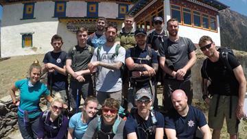 The team in Nepal