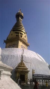 A stupa in Kathmandu