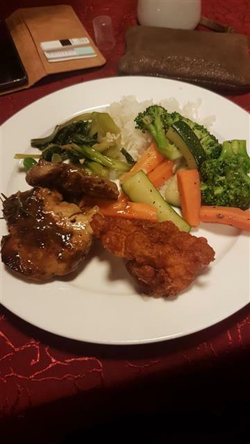 Plate of food in Nepal