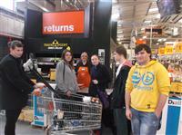 Visit to B&Q