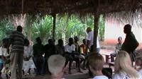 The cadets meet the local community