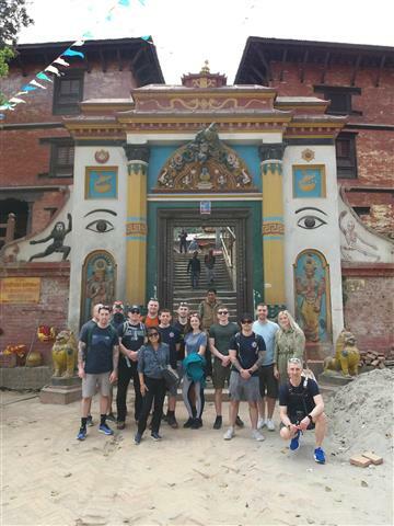 The team in Nepal