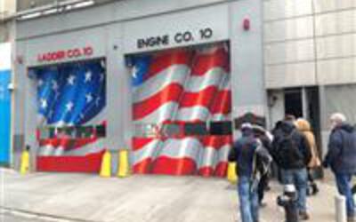 Meeting our FDNY firefighter colleagues