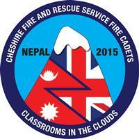 Cheshire Fire Cadets Nepal logo