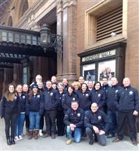 Fire Choir outside Carnegie Hall