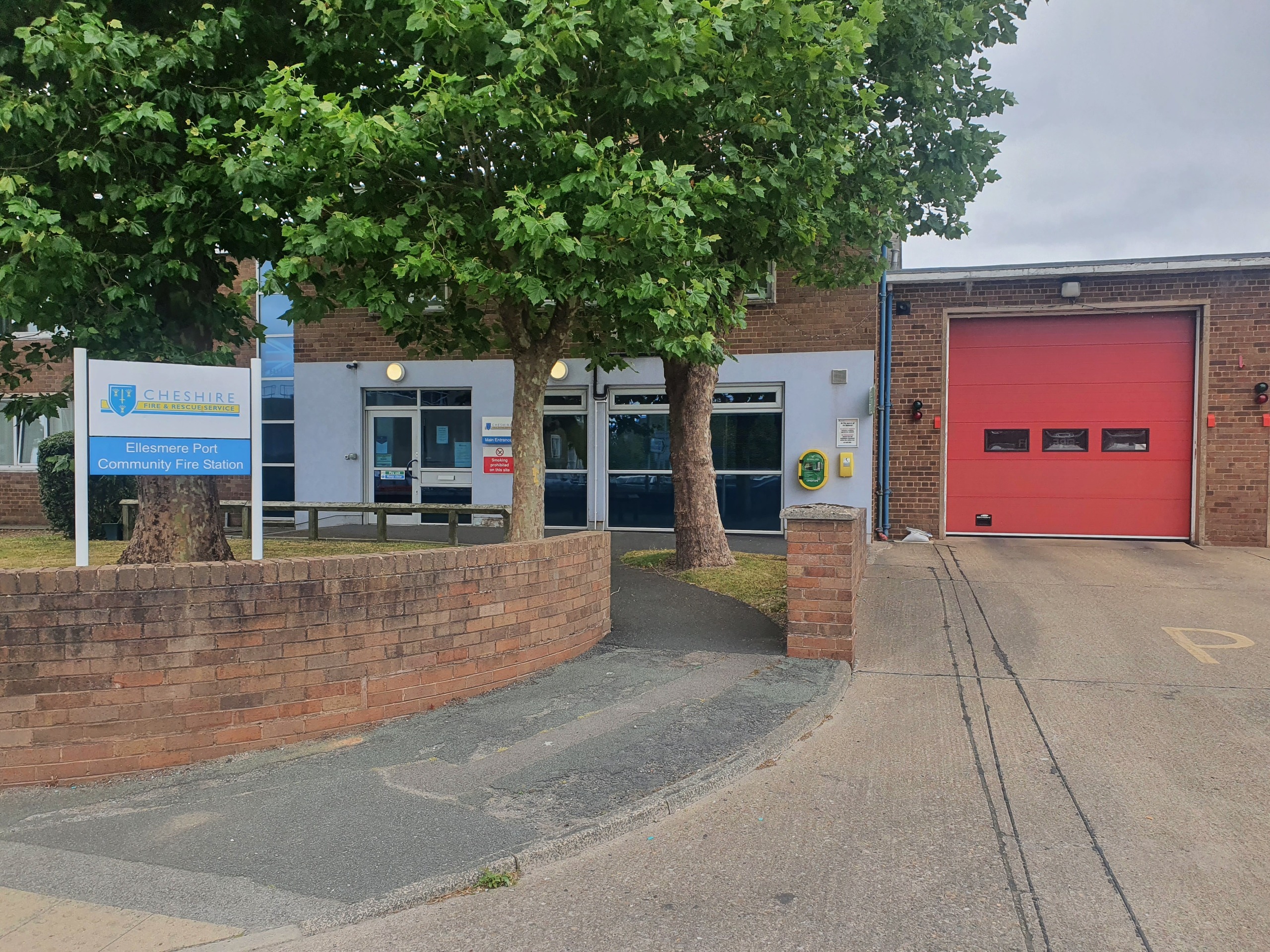 Cheshire Fire & Rescue Service Ellesmere Port Fire Station